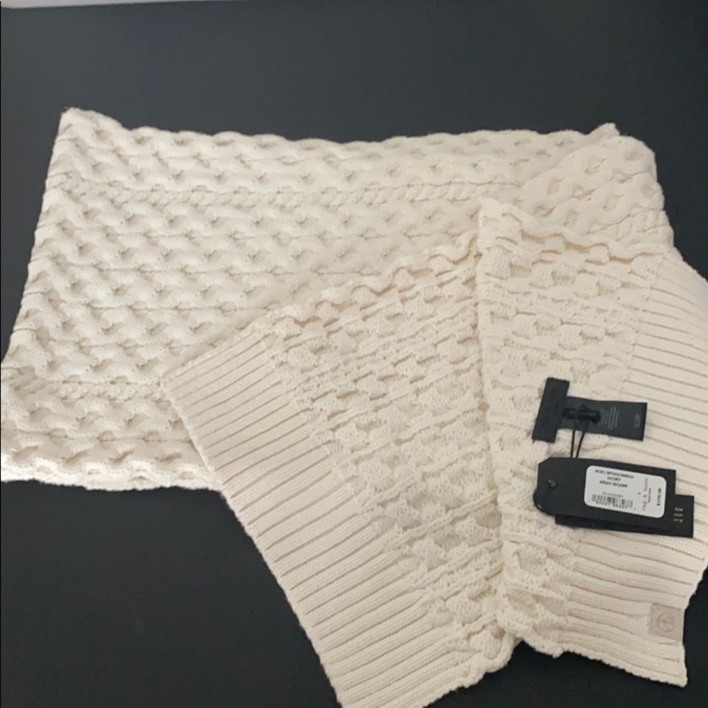 Rag and bone Scarf IVORY ARAN